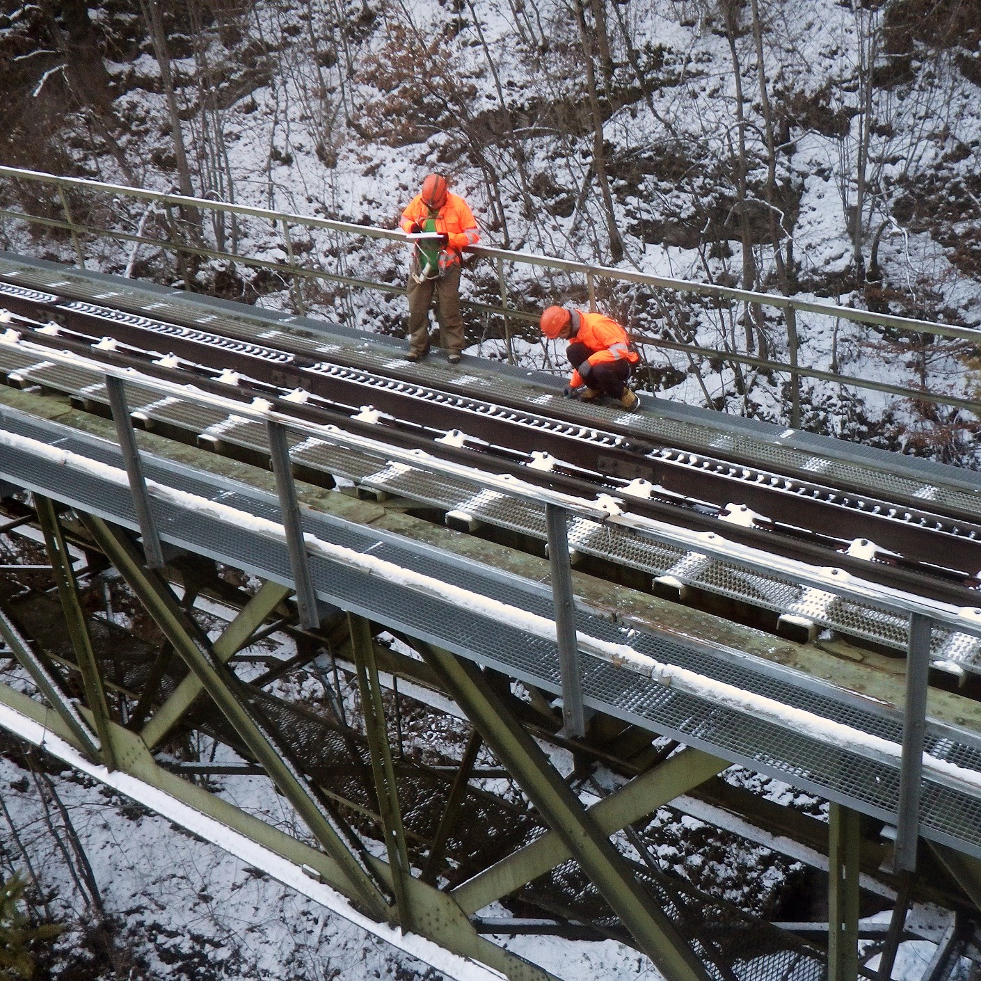 Brückensanierung Brünig Linie